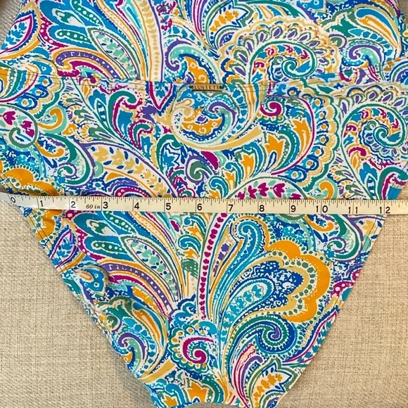 High Waisted Bathing Suit Bottom - Sunsets - Picture 6 of 9